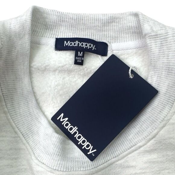 MadHappy Los Angeles Exclusive Fleece Crew Neck Sweatshirt - Size Medium - Picture 6 of 8